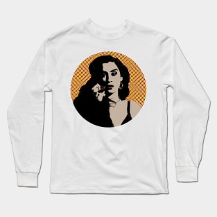 lauren jauregui style pop art Long Sleeve T-Shirt